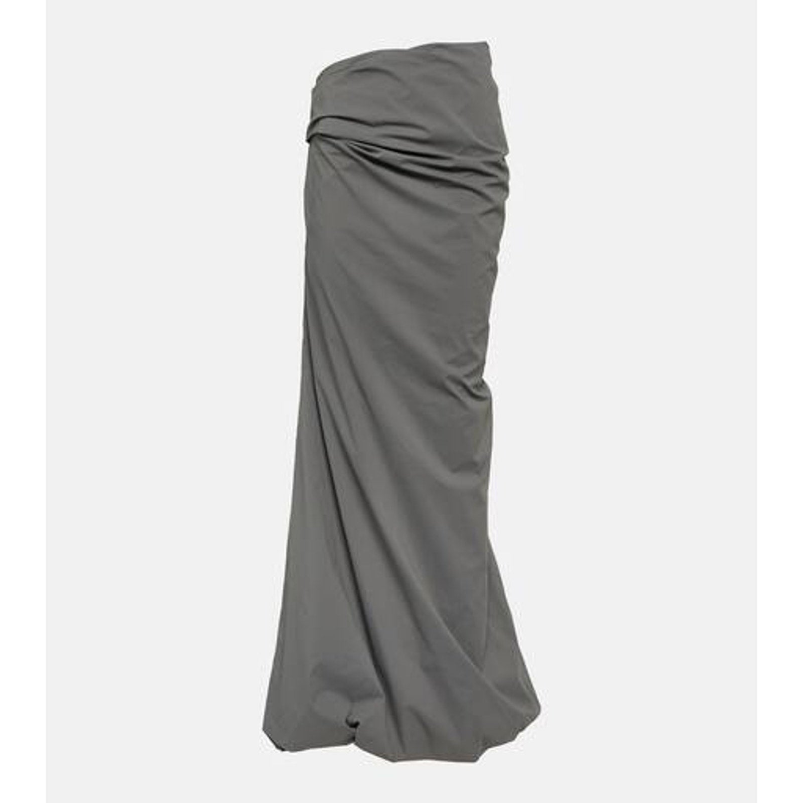 Entire Studios 'Asymmetrical' Grey Draped Maxi Skirt Size XS