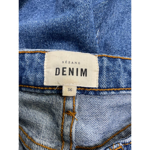 Sézane 'Brut' Blue Cotton Sexy Jean Size 36
