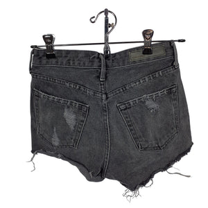 Grlfrnd Distressed Fire & Rain Cindy High Rise Denim Size 24 Shorts