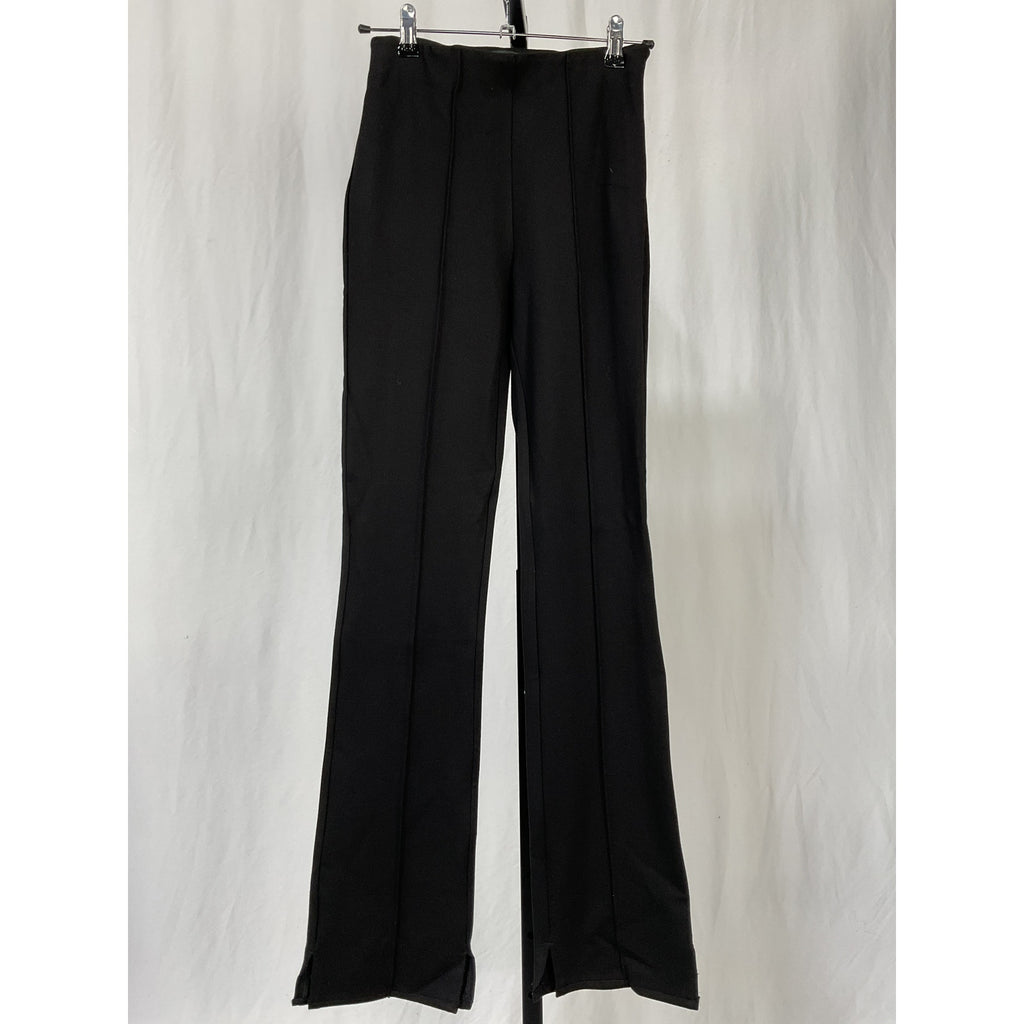 Anine Bing 'Lex' Black Rayon Pant Size 34