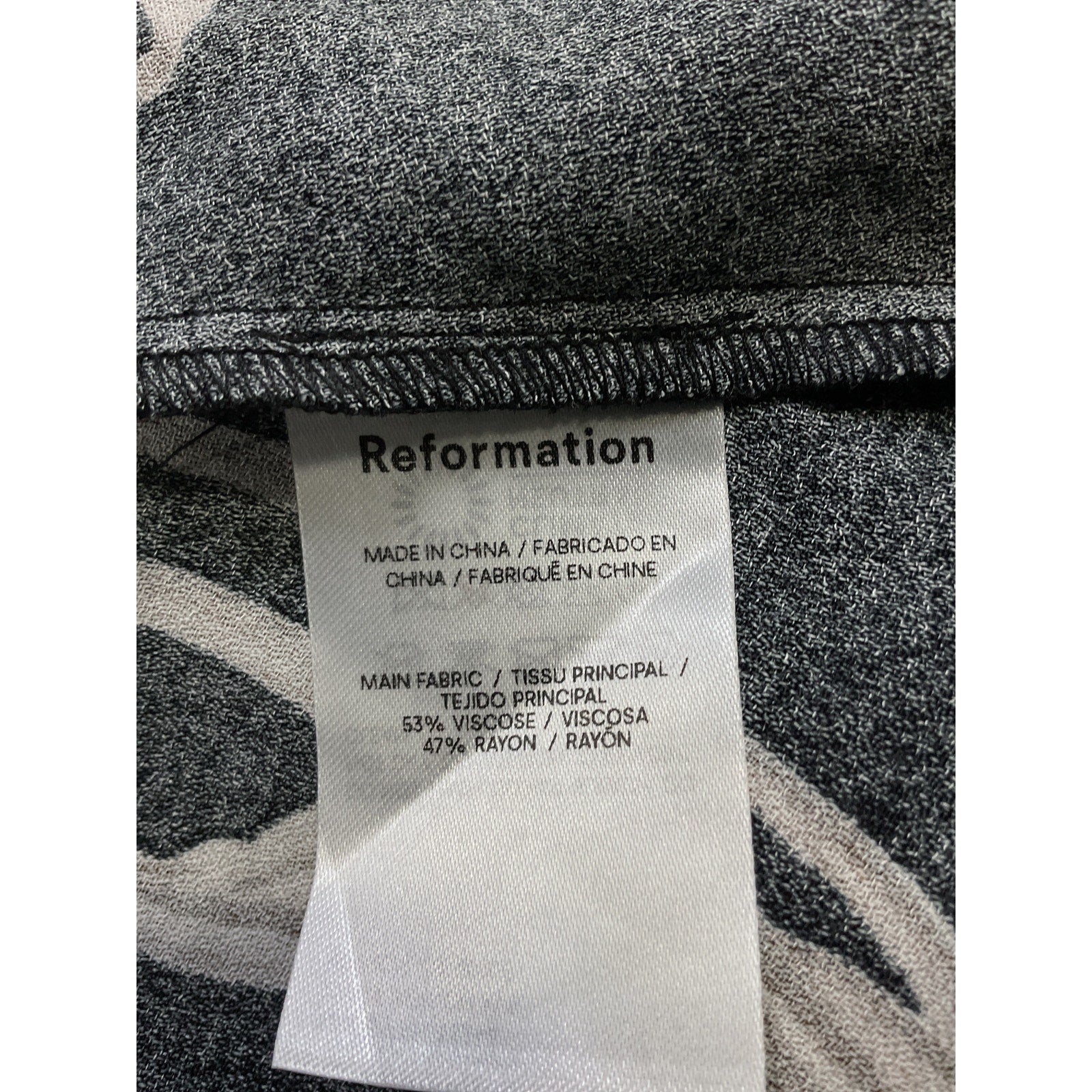 Reformation 'Kourtney' Black Sweetheart Neck Dress Size 4