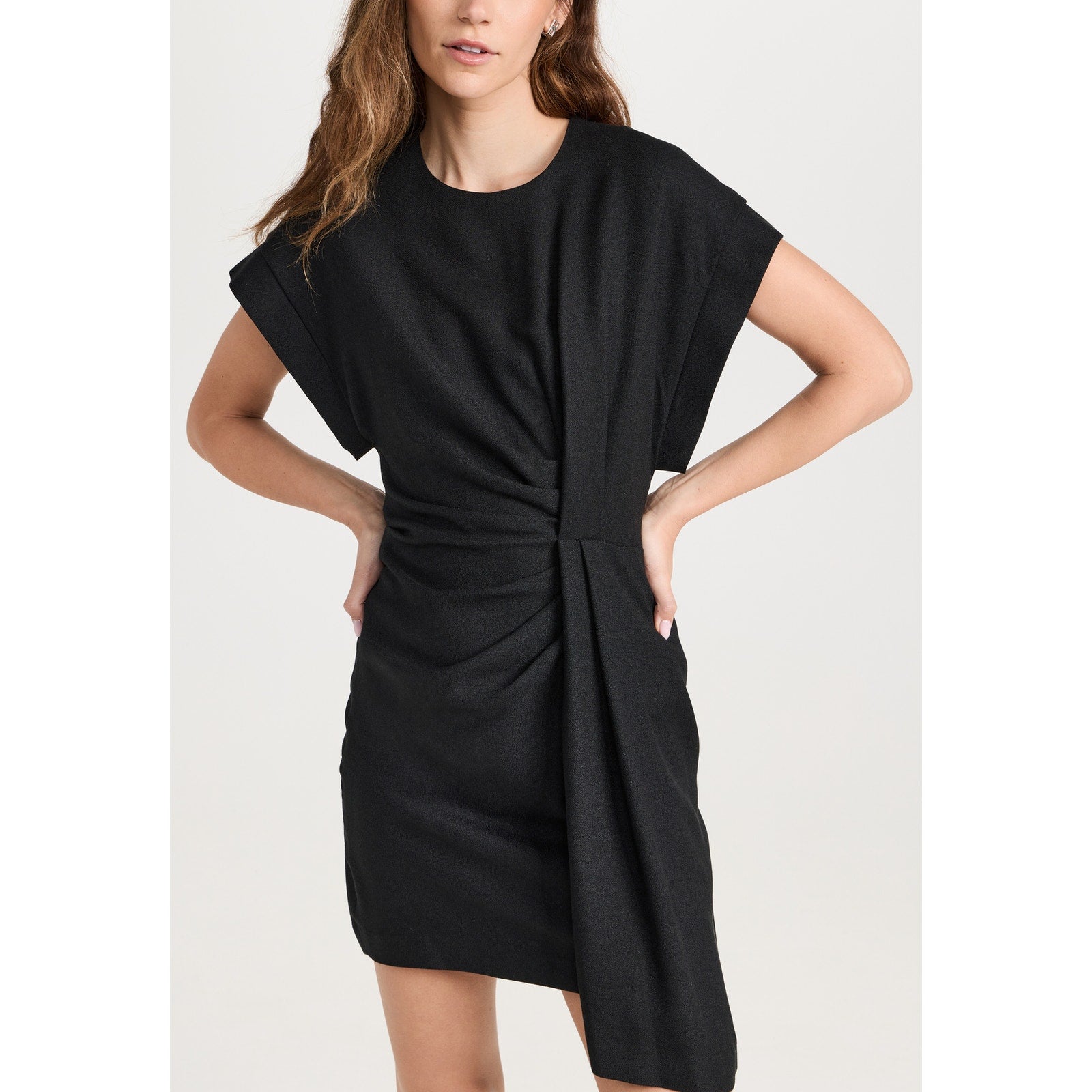 Iro 'Pena' Black Viscose Dress Size 32