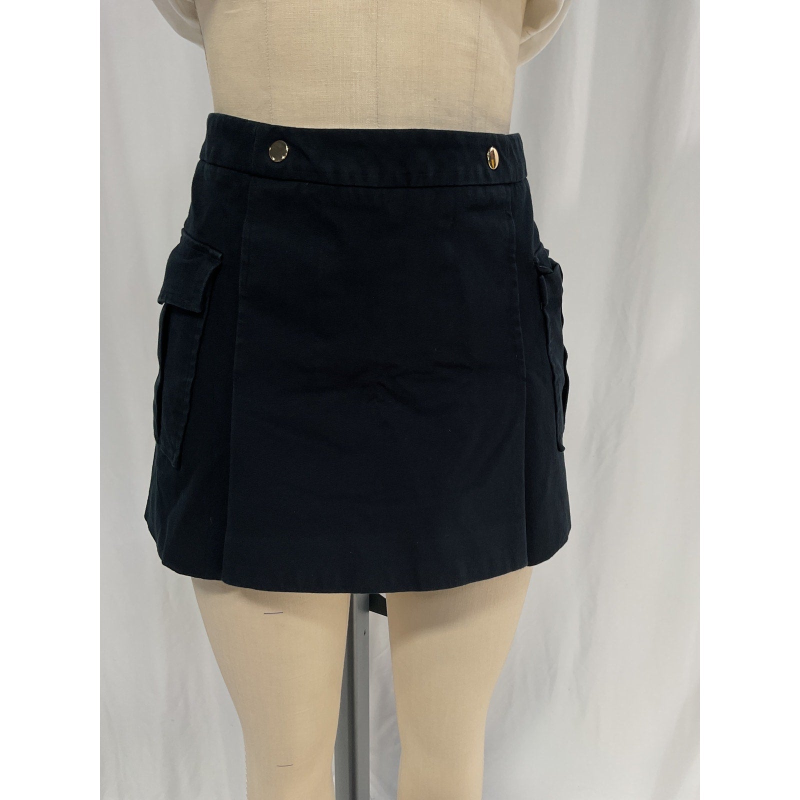 Derek Lam 'Anneke' Blue Cargo Skort Size 4