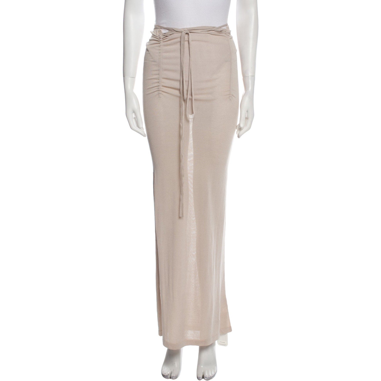 Aya Muse Beige Long Skirt Size XS
