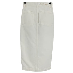 Favorite Daughter Denim White Mischa Skirt Size 23