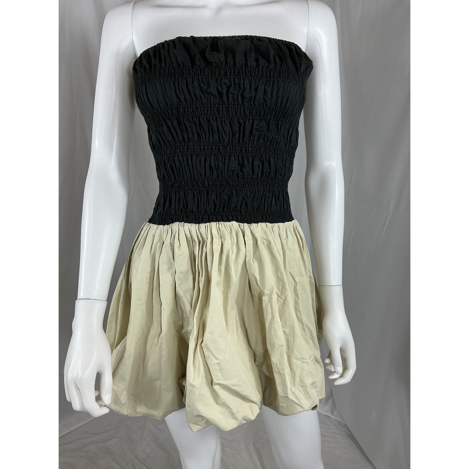 Dissh 'Stevie' Black Cotton Mini Dress Size 4 - NWT