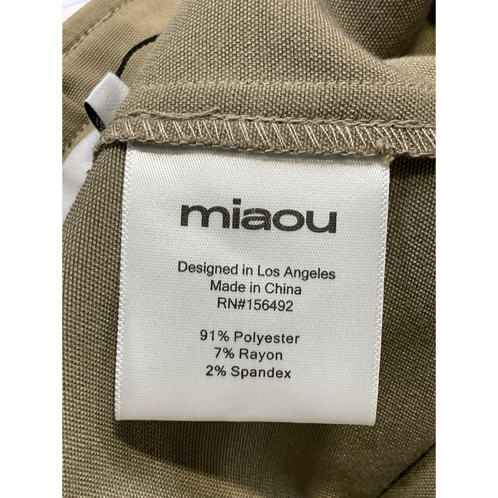 Miaou 'Suki' Tan Skirt Size XL - NWT