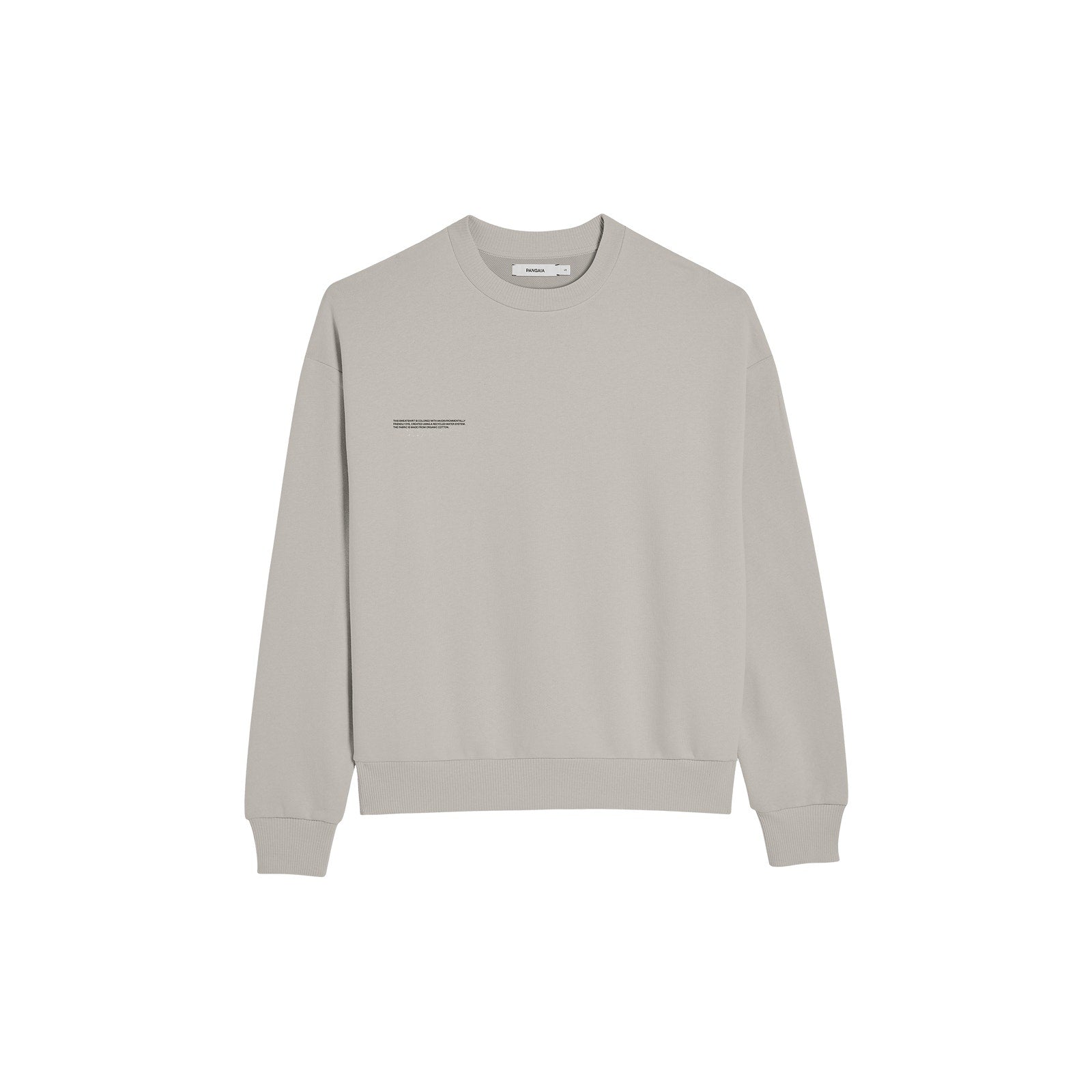 Pangaia '365' Tan Cotton Midweight Sweatshirt Size XS