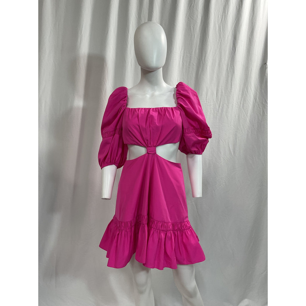Alexis 'Bertana' Pink Mini Dress Size M
