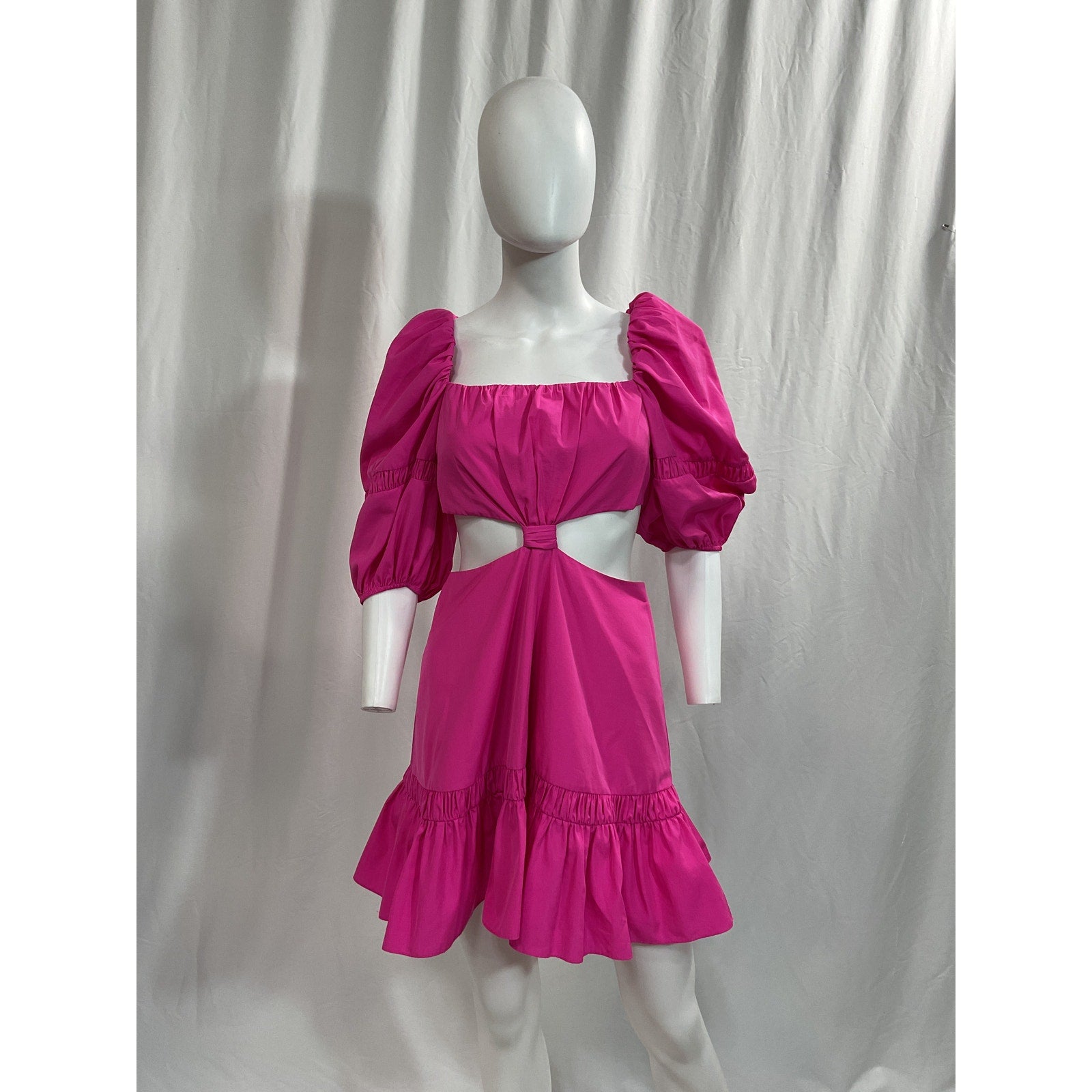 Alexis 'Bertana' Pink Mini Dress Size M