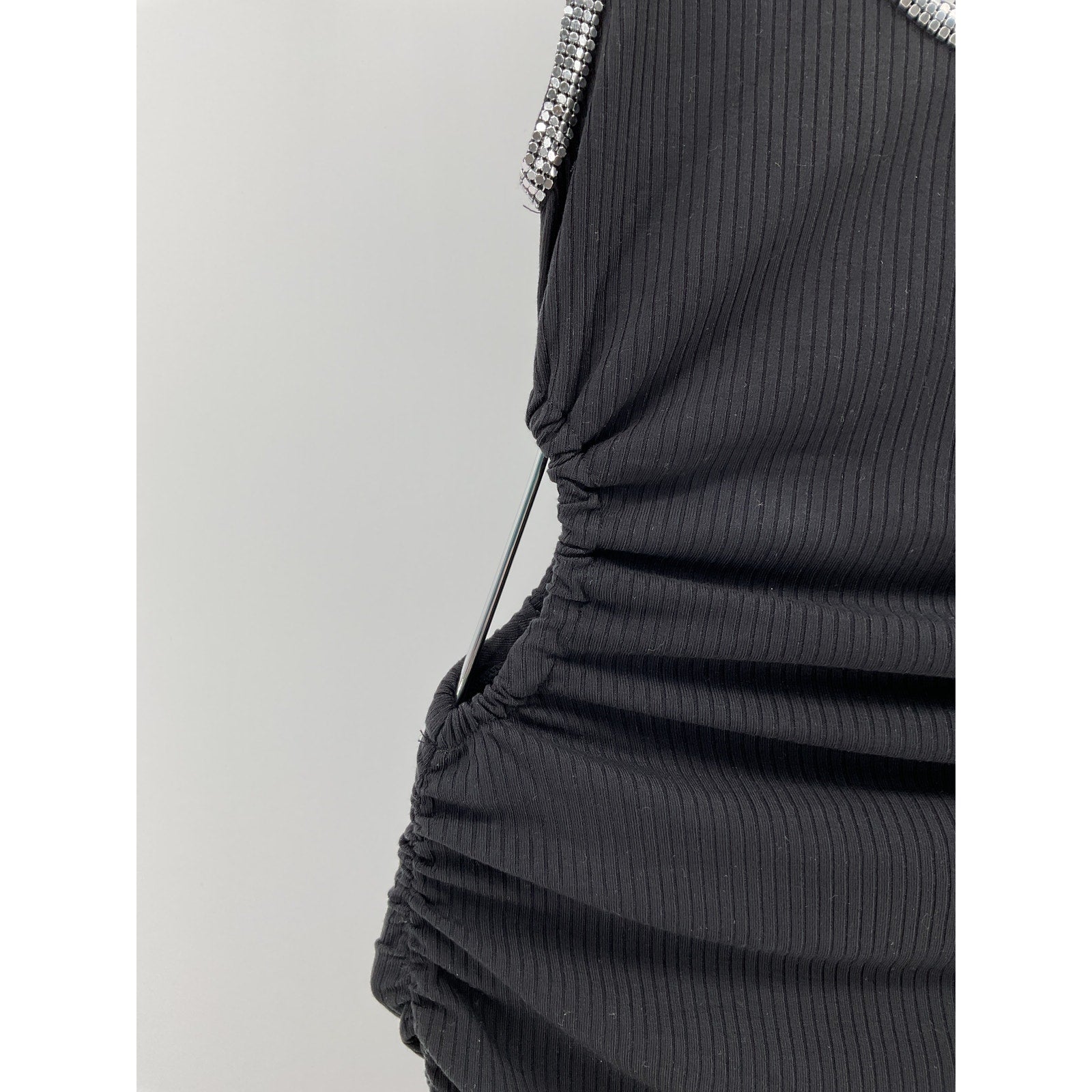 Simkhai 'Darian' Black Tencel Lyocell Dress Size XS