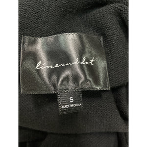 Line & Dot 'Beverly' Black Mockneck Sweater Dress Size S