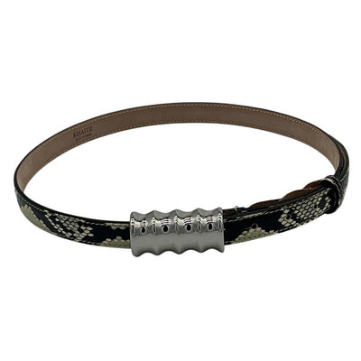 Khaite Textured Multicolor Julius Belt Size XS