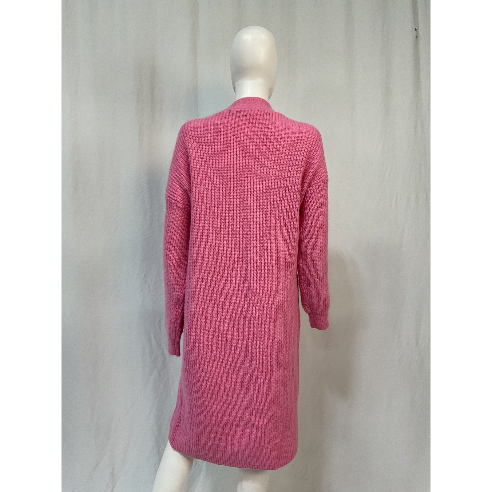 Apparis 'Joey' Pink Polyester 2 Duster Sweater Size S
