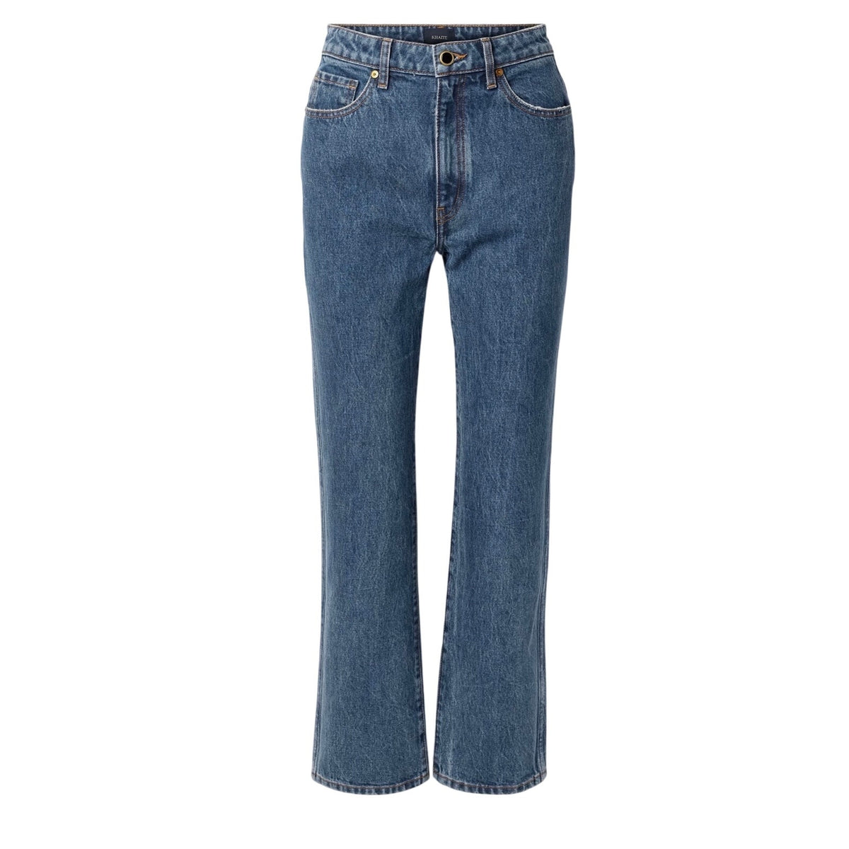 Khaite Cropped Blue Abigail Denim Jeans Size 29