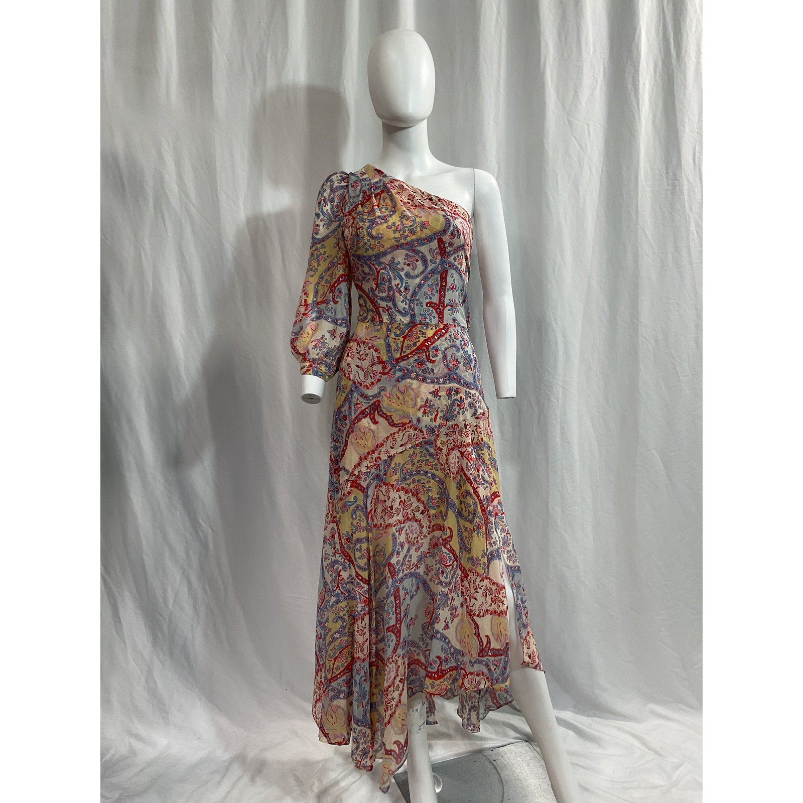 Veronica Beard 'Kimber' Pink Georgette Dress Size 8 - NWT