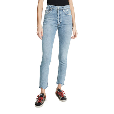 Agolde High Rise Rooted Nico Denim Jeans Size 30