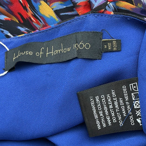 House Of Harlow 1960 Chic Multicolor Gemma Slip Dress Size M