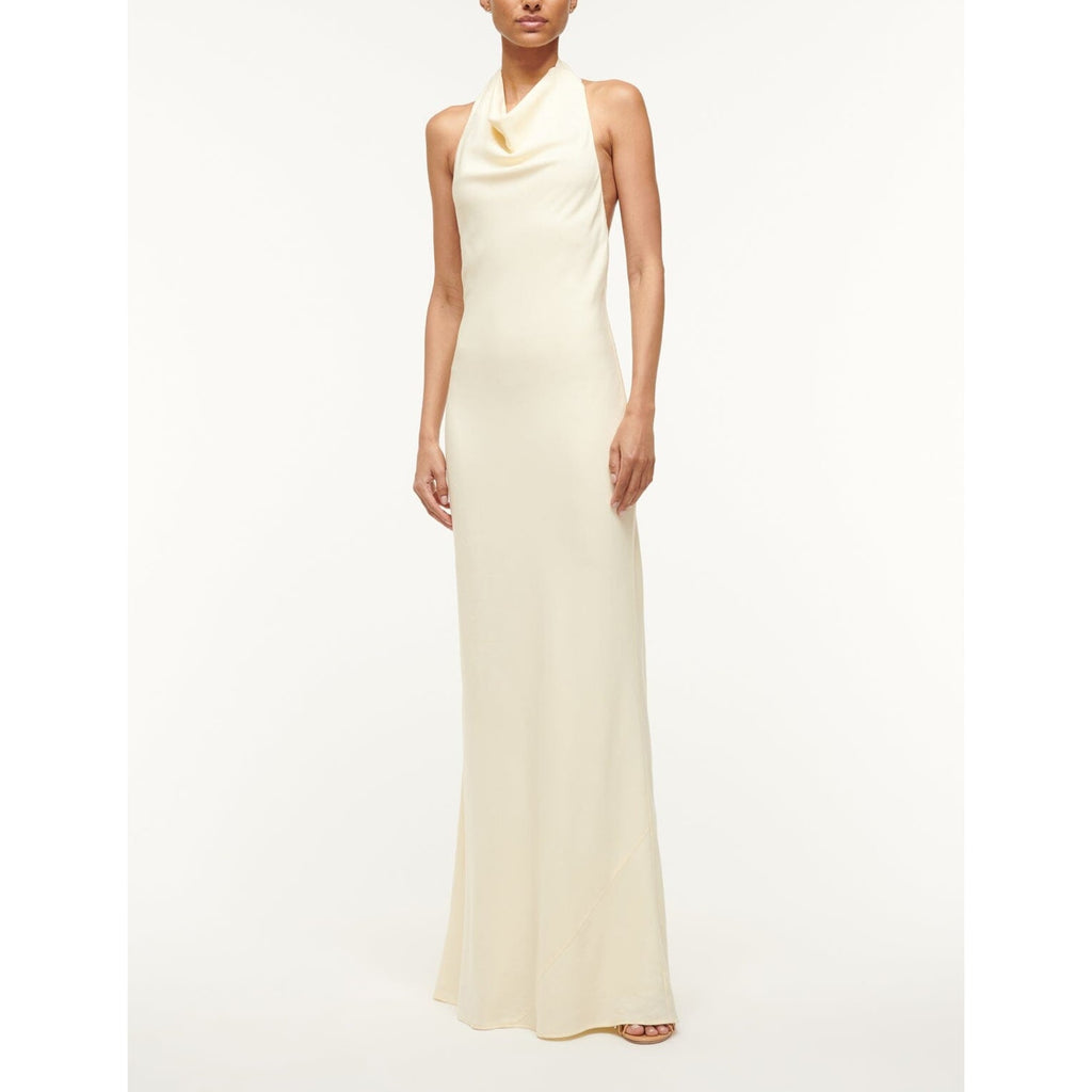 Staud 'Giuseppe' Beige Viscose Dress Size XL