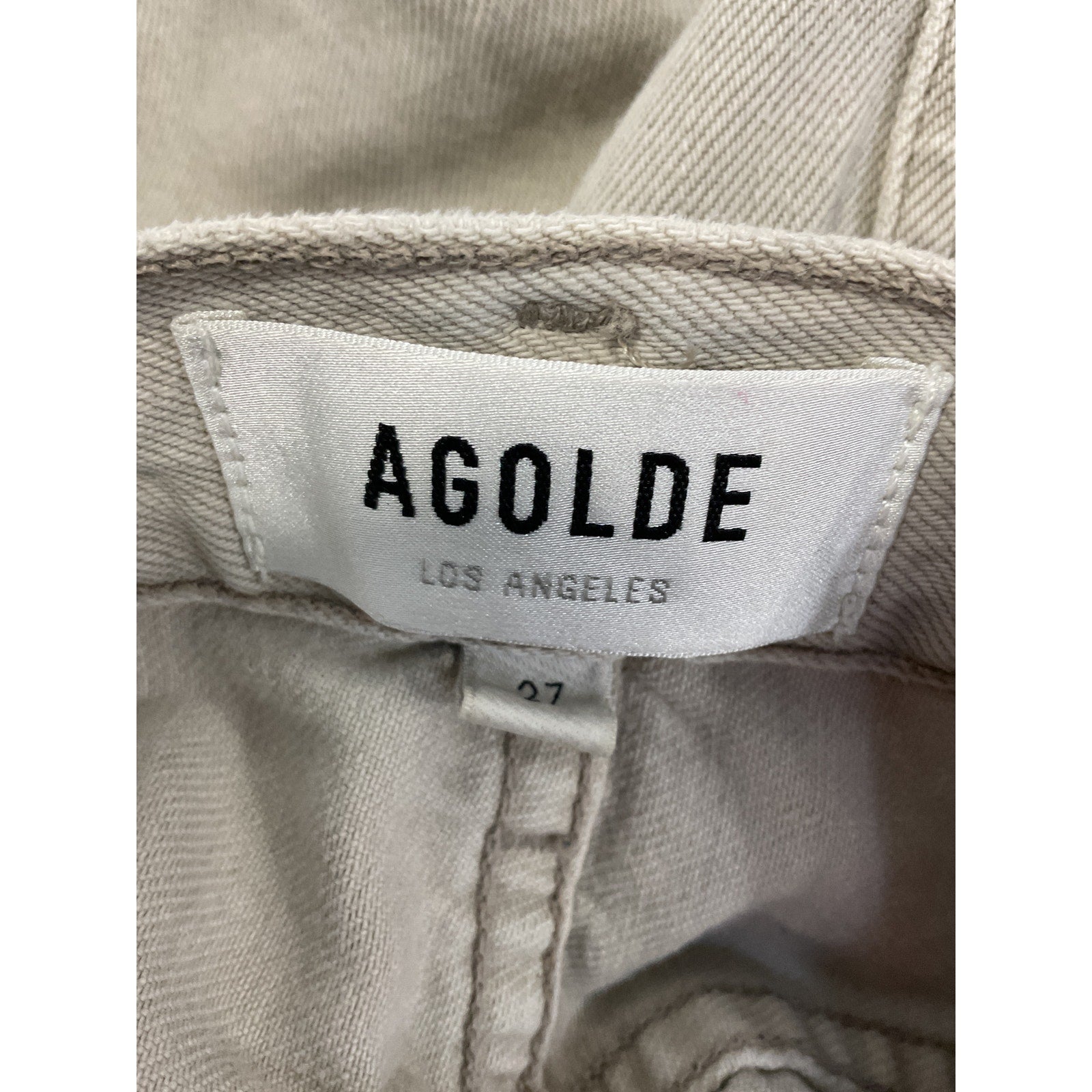 Agolde 'Cooper' Green Cargo Pant Size 27