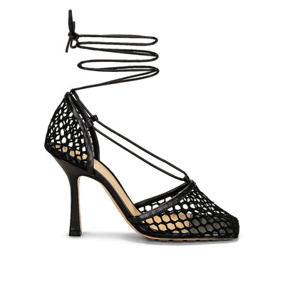 Bottega Veneta Sheer Stretch Heels Size 38 EU / 8 US