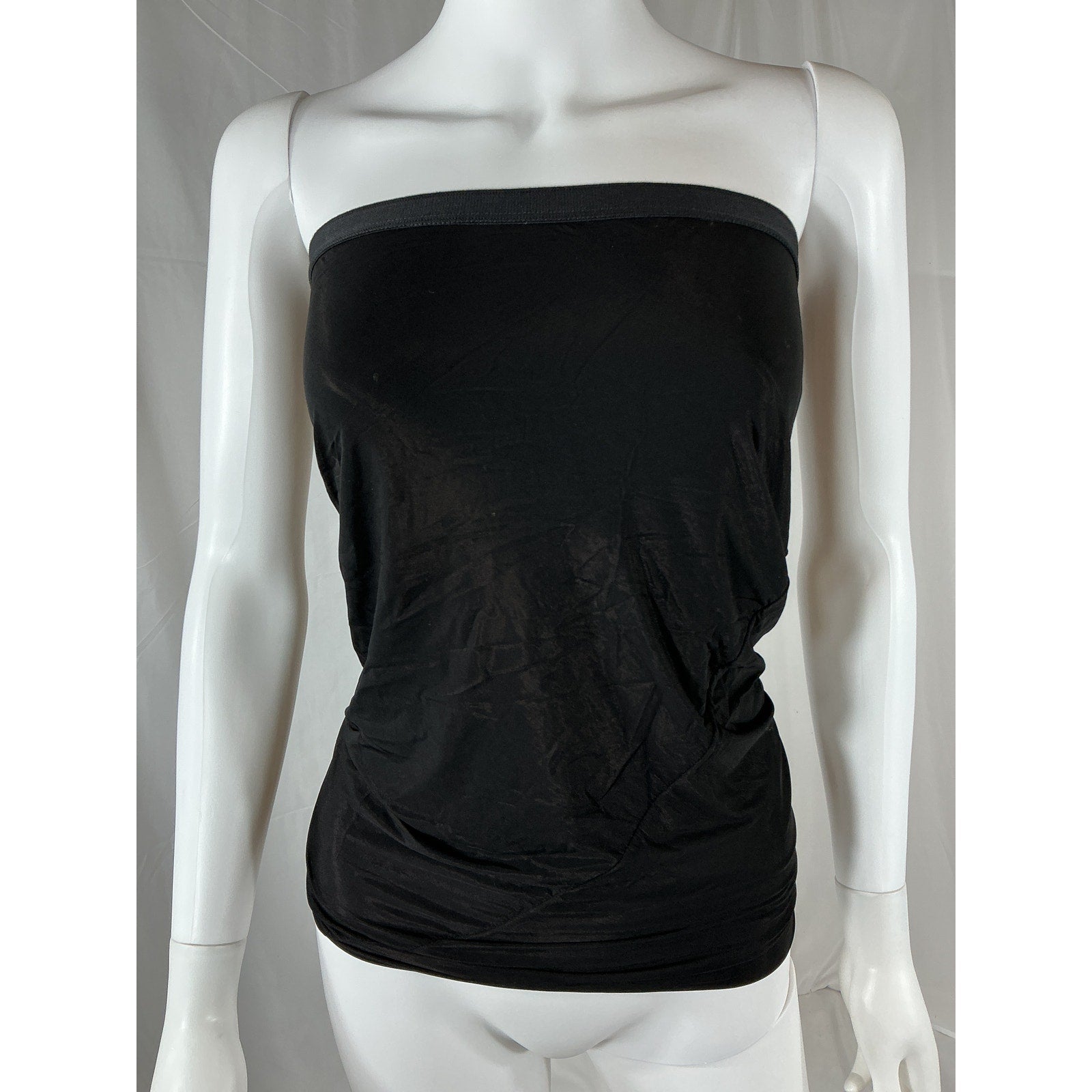 Rick Owens 'Wolfy' Black Cupro Skirt Size S