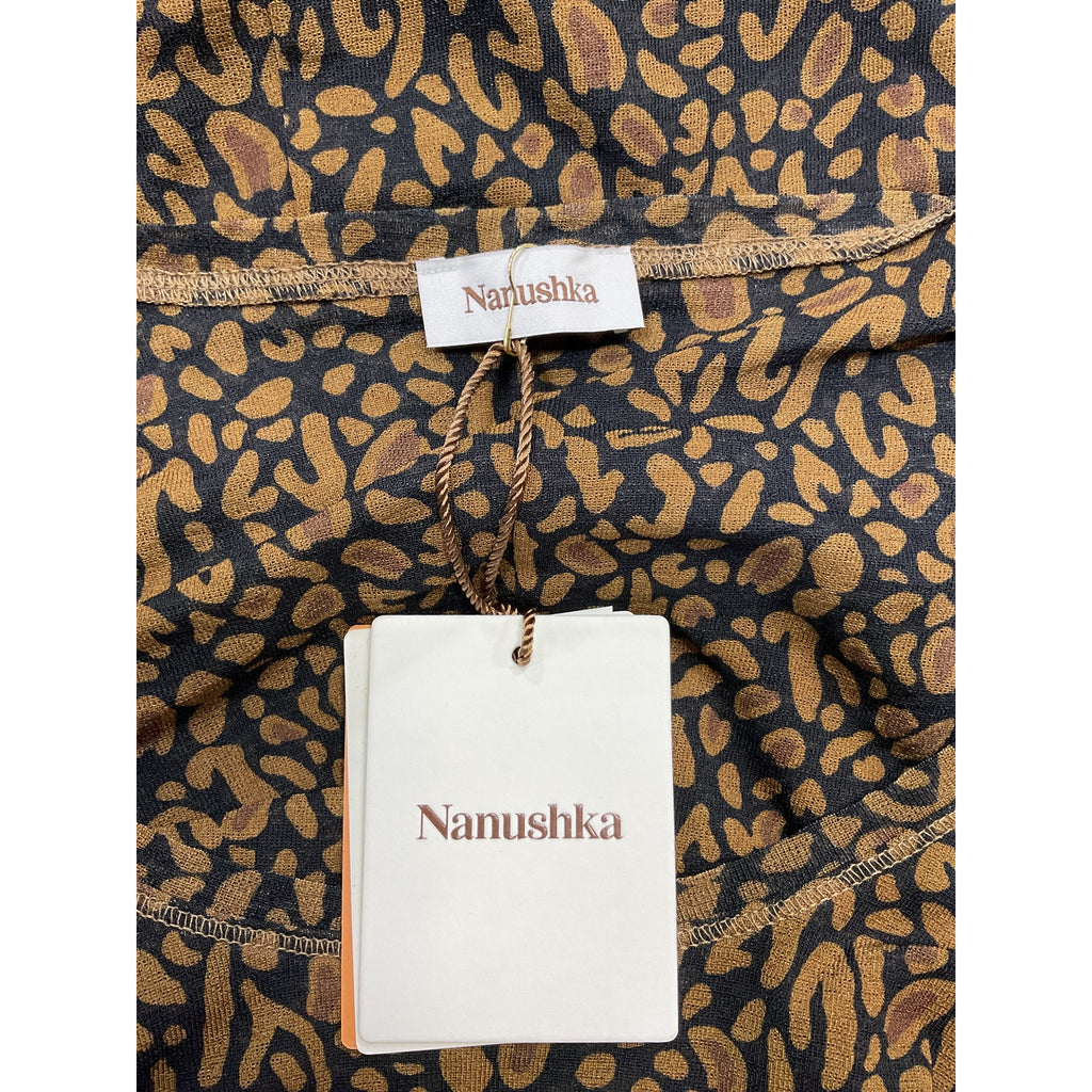 Nanushka 'Cathleen' Brown Dress Size XS - NWT