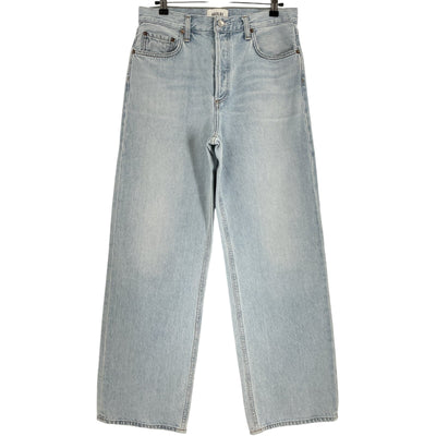 Agolde Relaxed Blue Low Slung Baggy Denim Jeans Size 26