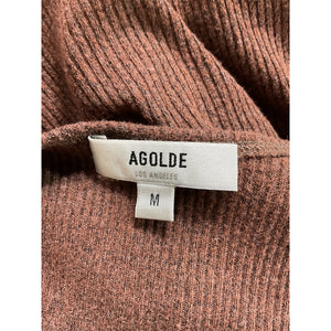 Agolde 'Bianca' Brown Scoop Neck Sleeveless Tank Size M