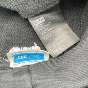 Kith Graphic Black Donald Duck Nelson Hoodie Size L