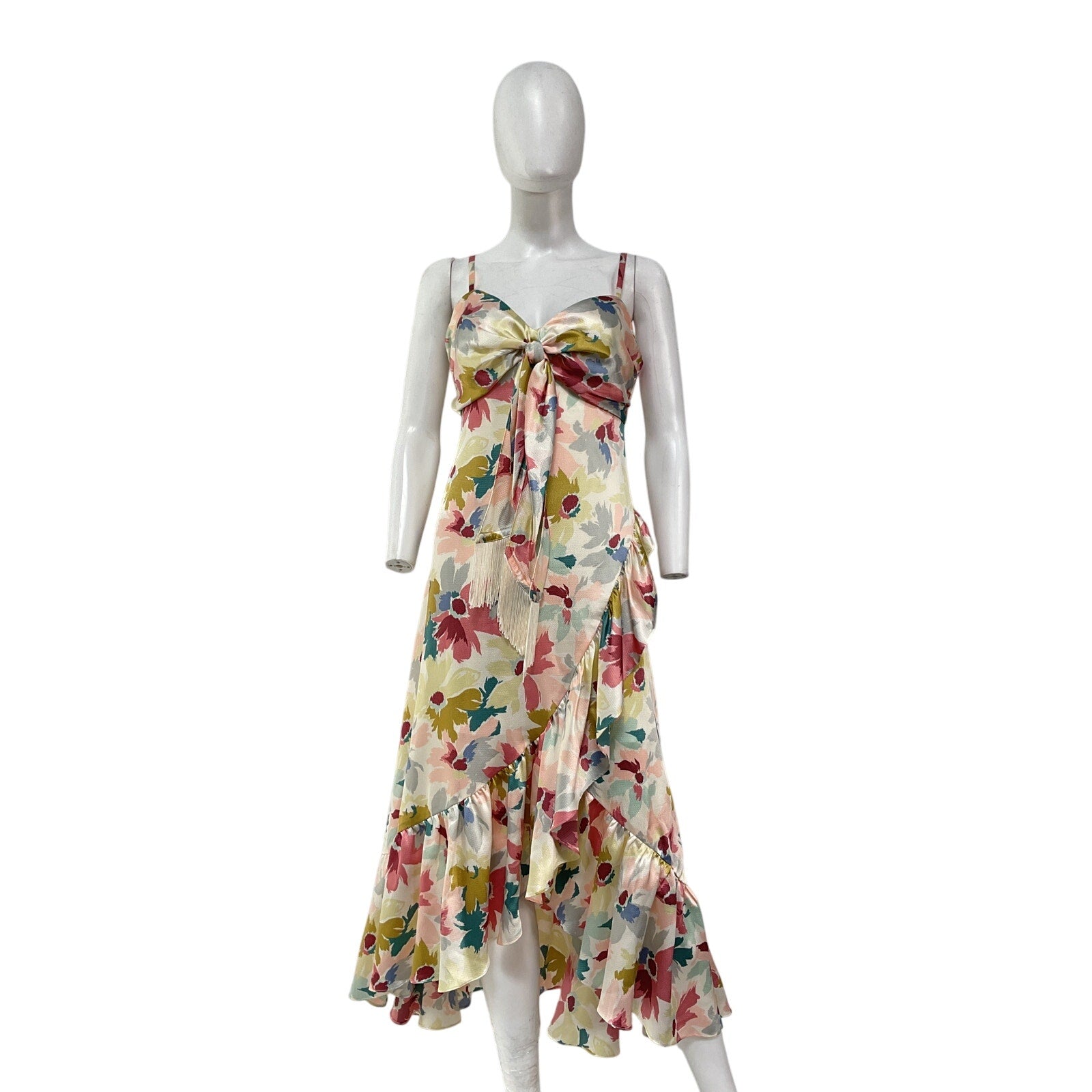 Likely 'Calista' Ivory Polyester Dress Size 10