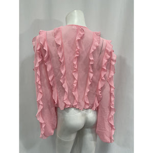 Lpa 'Daniella' Pink Polyamide Top Size L