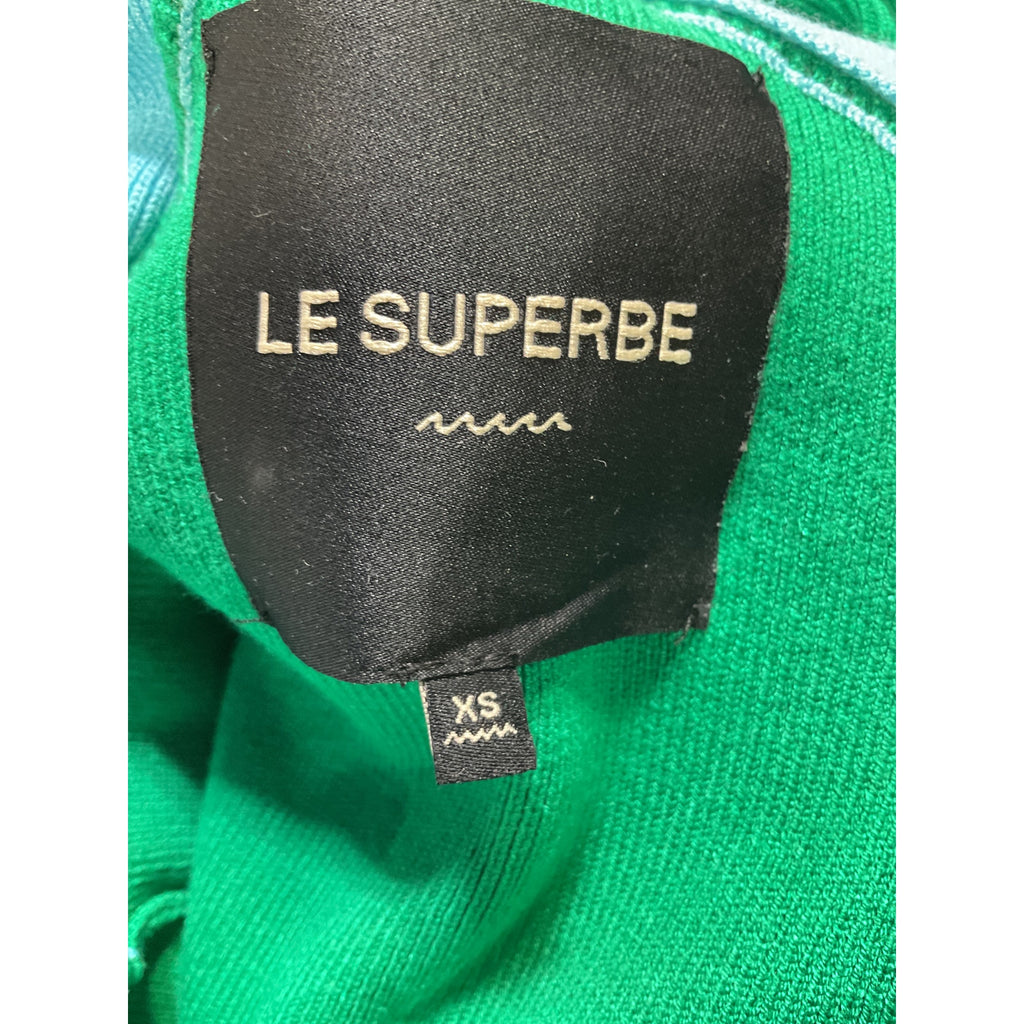 Le Superbe Midi Green Dress Size XS