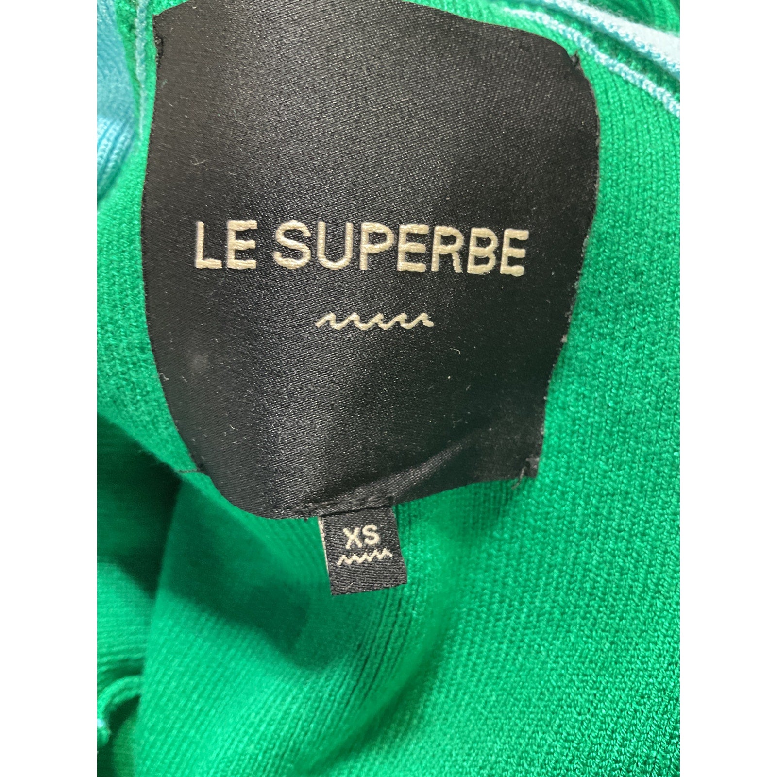 Le Superbe Midi Green Dress Size XS