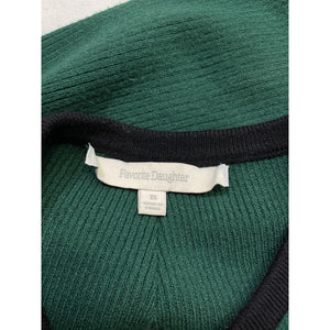 Favorite Daughter 'The Sweetheart' Green Cardigan Size XS
