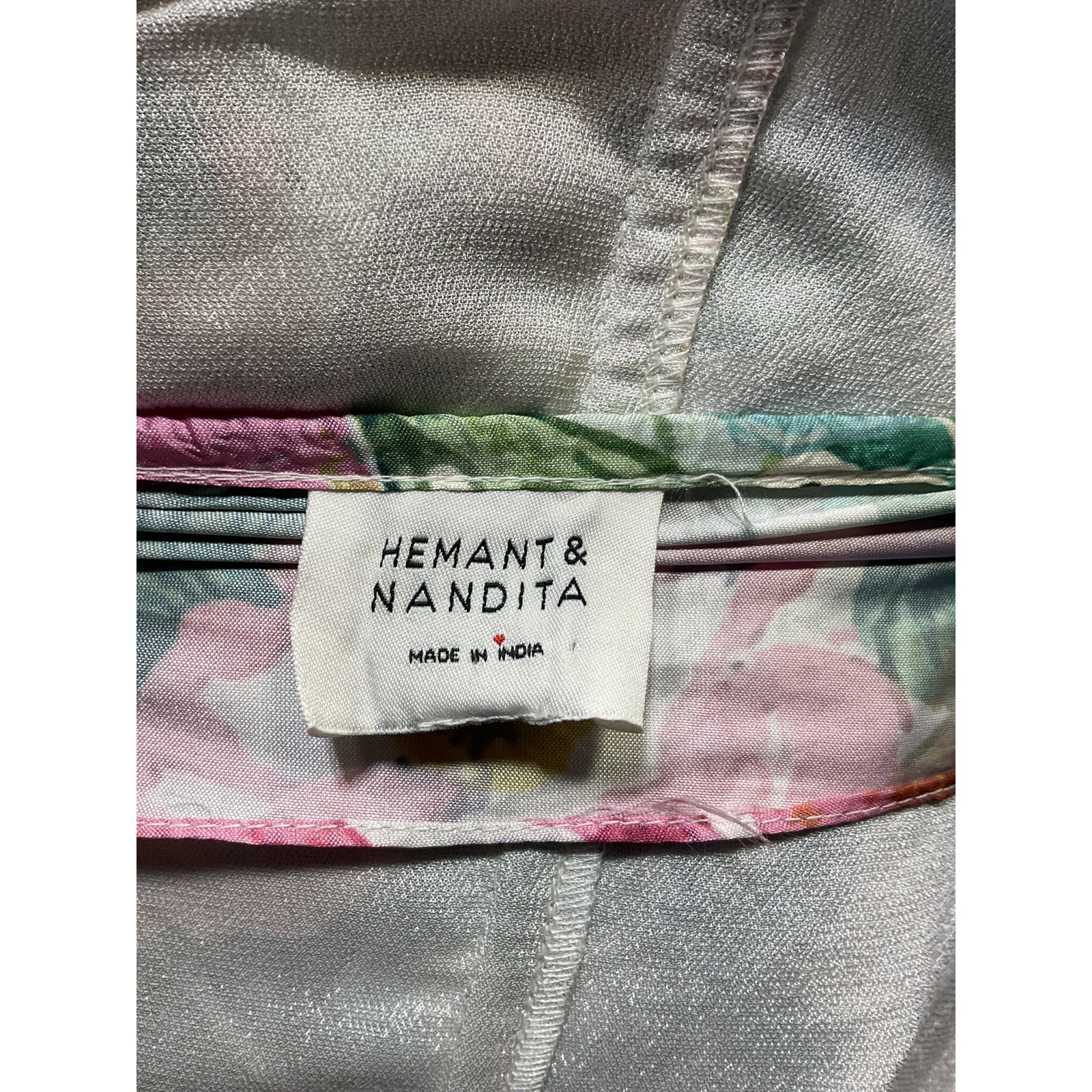 Hemant And Nandita 'Aroha' Pink Top Size XS