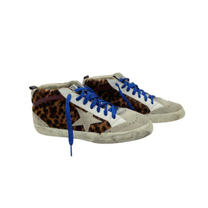 Golden Goose Bold Spotted Horsy-Grey Star Midstar Sneakers Size EU 40 / US 10