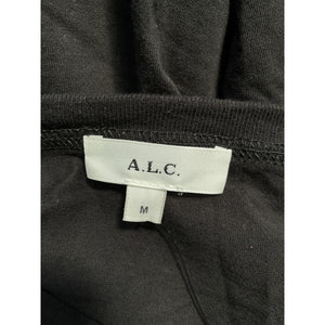 A.L.C. 'Mimi' Black Tee Size M