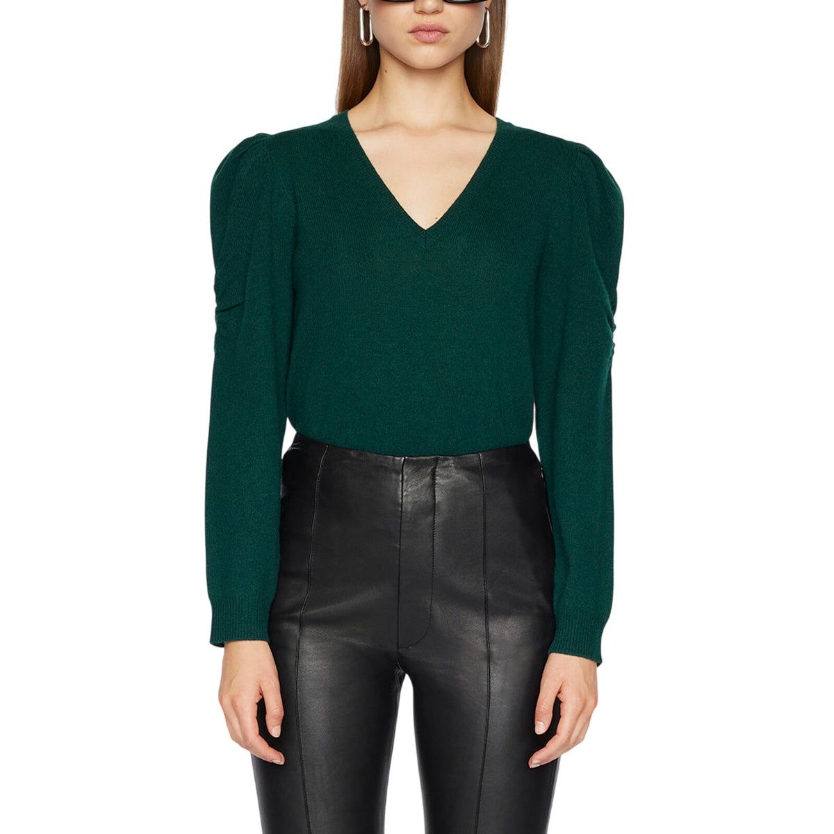 Frame Cozy Pine Frankie Sweater Size XS