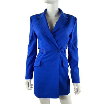 Simkhai Tailored Blue Kylo Blazer Dress Size 0