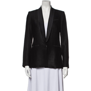Veronica Beard Black Viscose Blazer Size 2