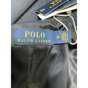 Ralph Lauren Blue Wool Stretch Blazer Size 0 - NWT