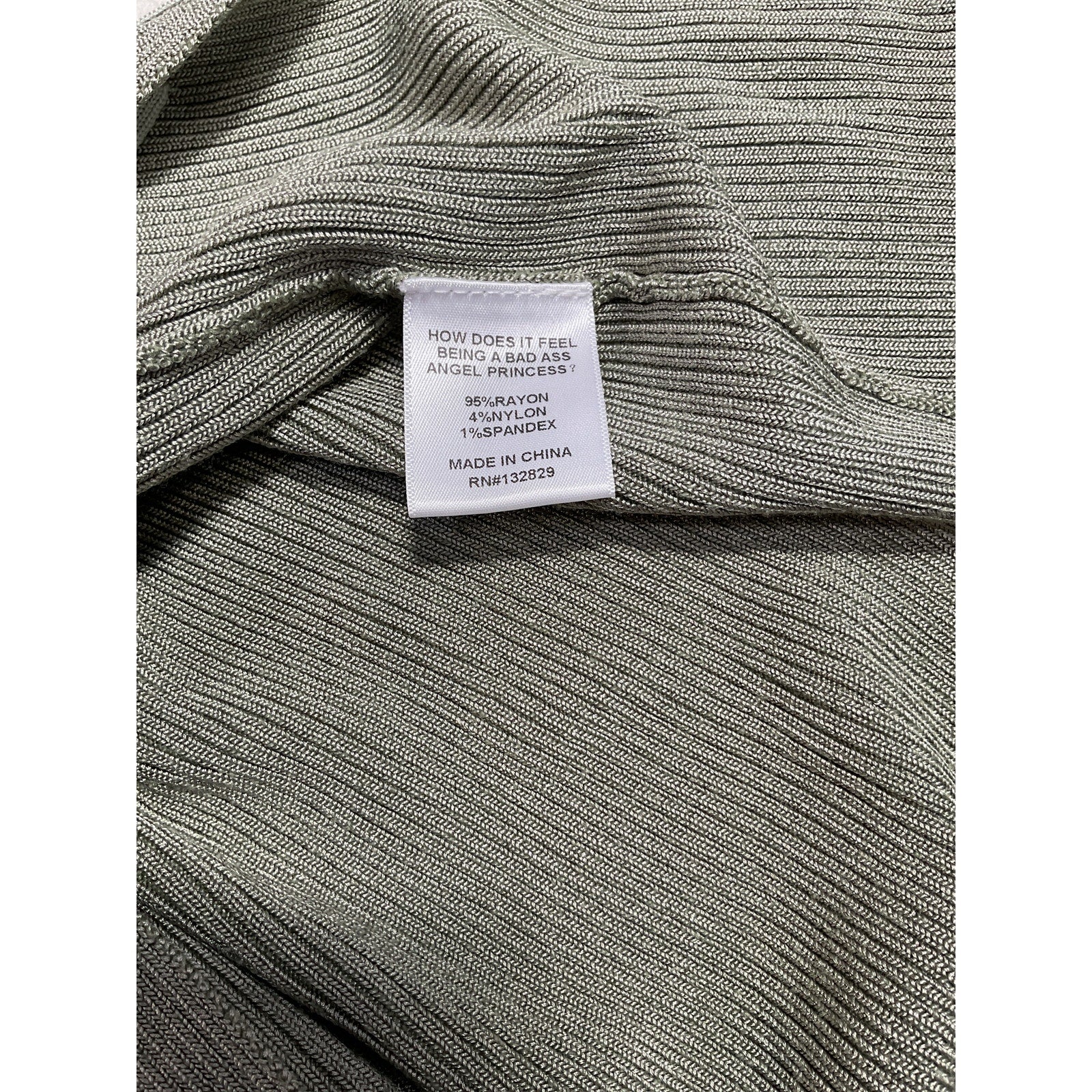 Lpa 'Karter' Green Rayon Knit Midi Dress Size XS - NWT
