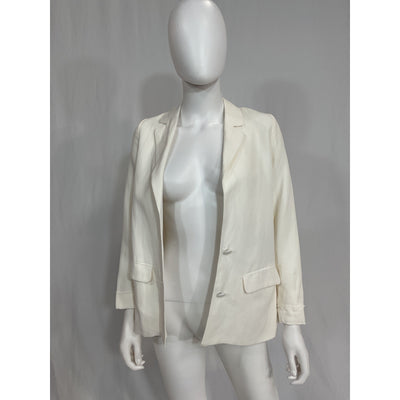 Cami Nyc 'Owen' White Linen Blazer Size XXS - NWT
