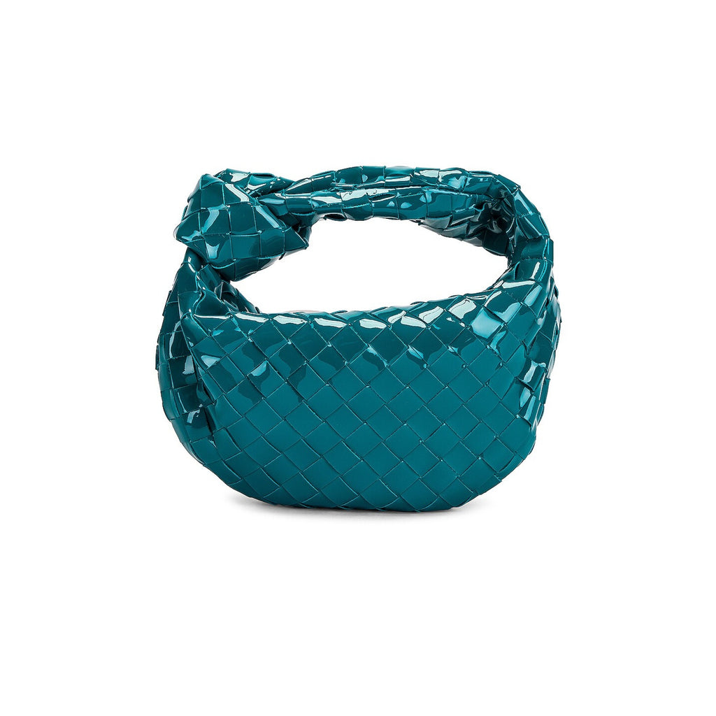 Bottega Veneta Mini 'Jodie' Blue Leather Bag