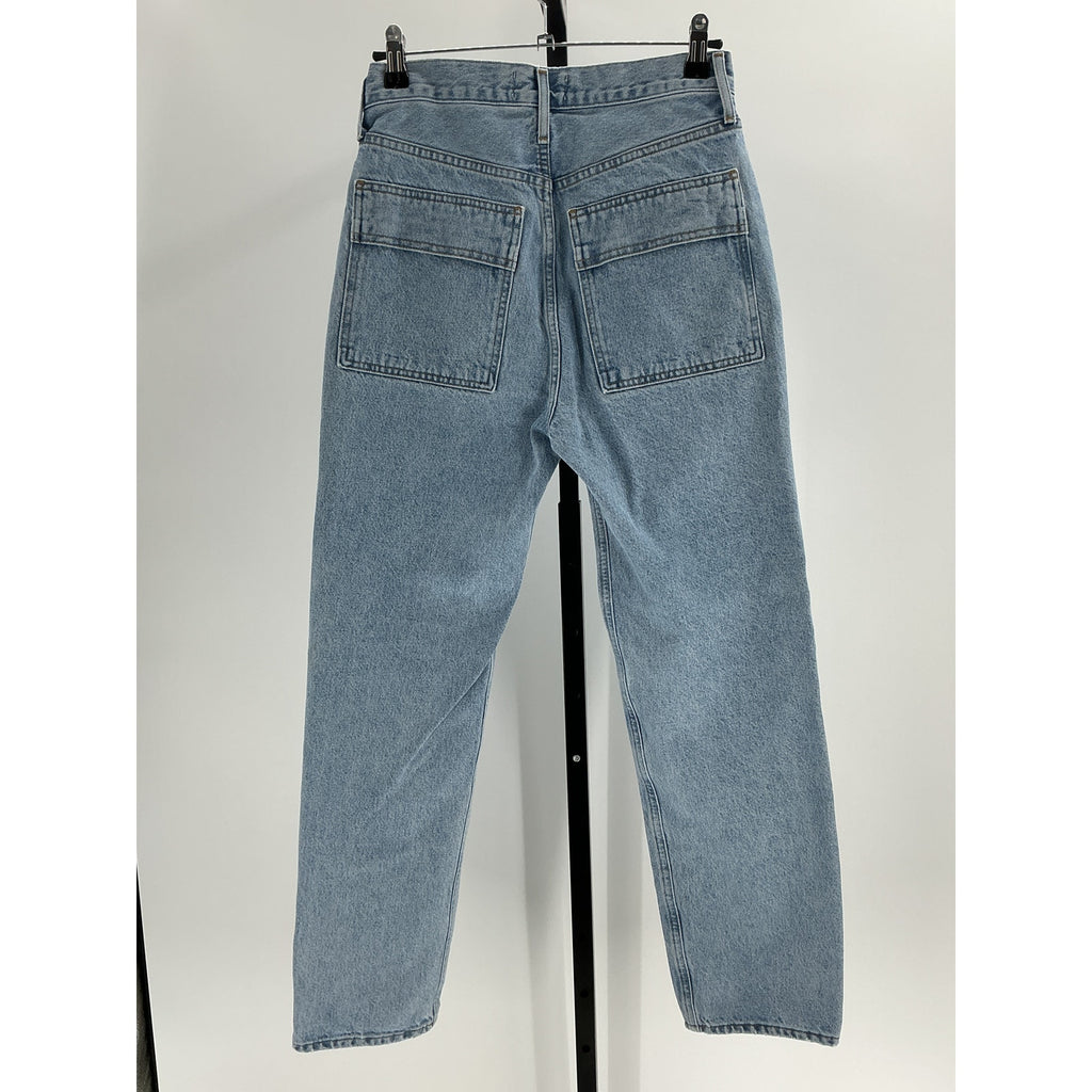 Agolde Cooper Blue Cotton Cargo Size 25