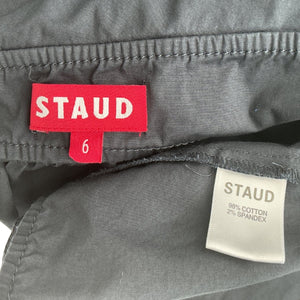 Staud Chic Black Luna Top Size 6