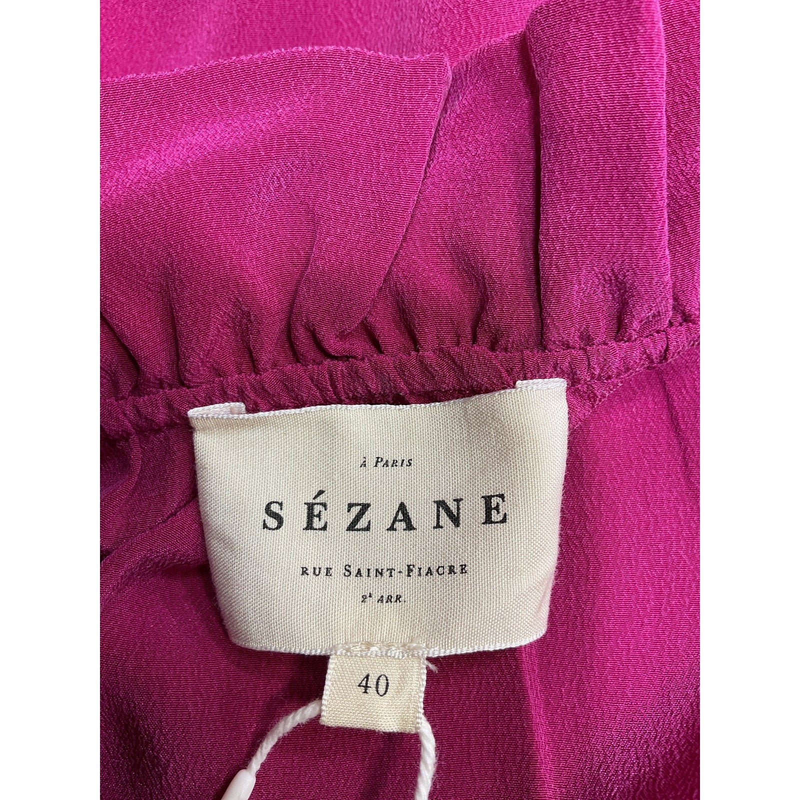 S�zane 'Loubna' Pink Blouse Size 40