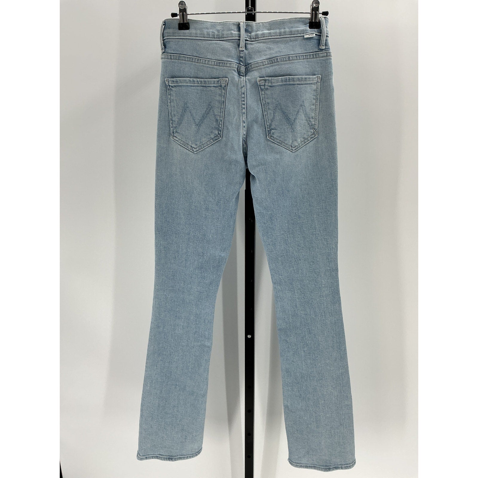 Mother The Insider Blue Cotton Sneak Denim Jean Size 26