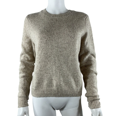 Autumn Cashmere Fringed Mojave Crewneck Sweater Size M